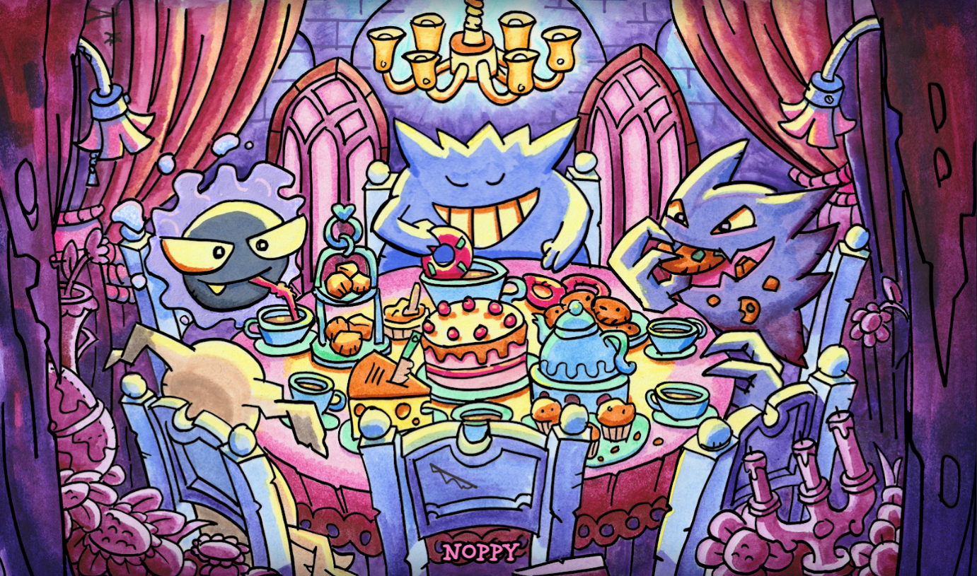 Haunter Trio Teatime