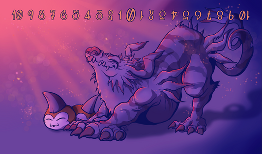 Garurumon Sunrise